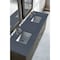 James Martin Vanities Metropolitan 72in Double Vanity, Silver Oak w/ 3 CM Charcoal Soapstone Quartz Top 850-V72-SOK-3CSP - alternate 3